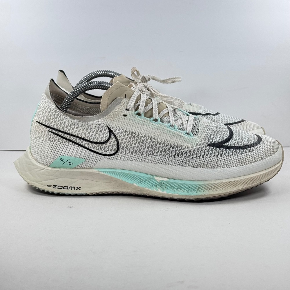 Nike ZoomX Streakfly White Mint Green Mens Running Shoes FV0166-101 Size 8.5